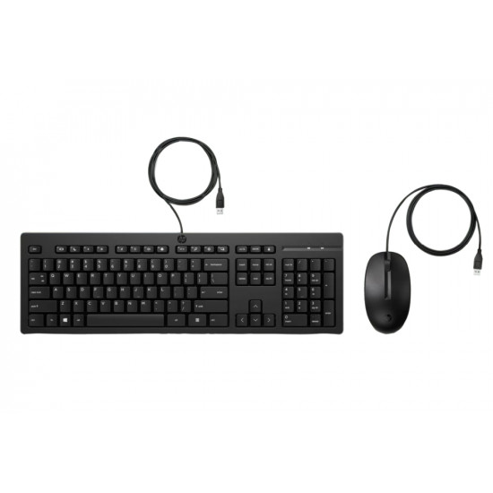 Лаптоп HP 225 Wired Mouse and Keyboard Combo