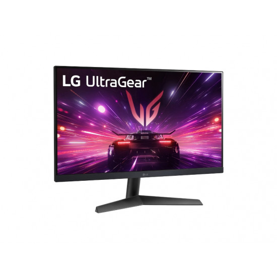 LG 24GS60F-B, UltraGear, 23.8" IPS, AG, 1ms GtG, 180Hz, 1000:1, 300cd/m2, Full HD 1920x1080, NVIDIA G-SYNC, Radeon FreeSync, HDR 10, sRGB 99%, HDMI, DisplayPort, Reader Mode, Headphone out, Tilt, Black
