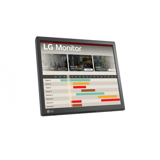 LG 17BR30T-B, 17" 5:4 TFT TN LCD Touch Screen Anti-Glare, SXGA (1280x1024), 5 ms, 1000:1 (Native), 200cd, D-SUB, USB Upstream Port, Tilt, Black LG 17BR30T-B, 17" 5:4 TFT TN LCD Touch Screen Anti-Glare, SXGA (1280x1024), 5 ms, 1000:1 (Native), 200cd, D-SUB, USB Upstream Port, Tilt, Black