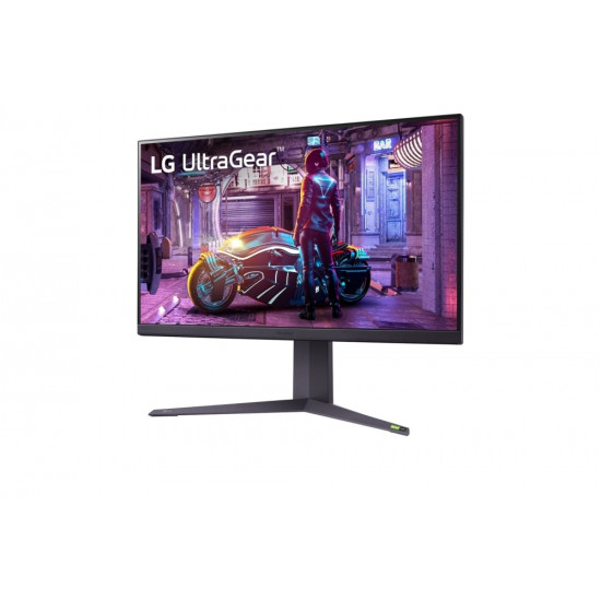 LG 32GQ850-B, 31.5" UltraGear Nano IPS with ATW, AG, 1ms GtG, 1000:1, 450cd/m2, QHD (2560x1440), 240Hz, Reader Mode, FreeSync, G-SYNC, VRR, HDR 600, DCI-P3 98%, USB, HDMI, DisplayPort, Height Adjustable, Pivot, Tilt, Headphone out,  Black