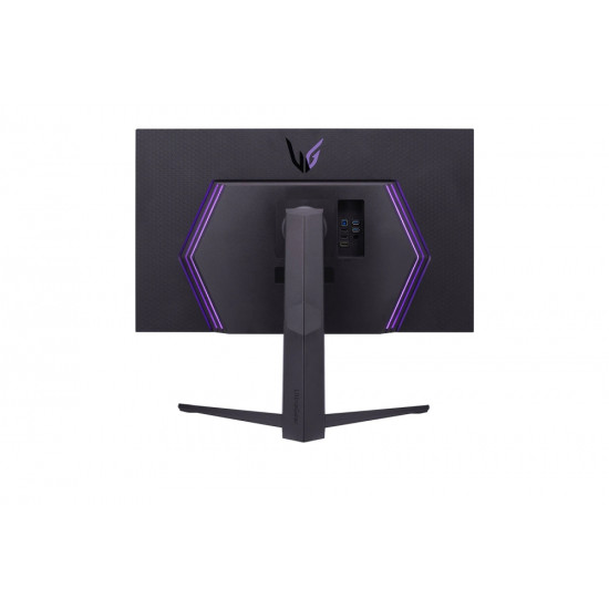 LG 32GQ850-B, 31.5" UltraGear Nano IPS with ATW, AG, 1ms GtG, 1000:1, 450cd/m2, QHD (2560x1440), 240Hz, Reader Mode, FreeSync, G-SYNC, VRR, HDR 600, DCI-P3 98%, USB, HDMI, DisplayPort, Height Adjustable, Pivot, Tilt, Headphone out,  Black