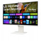 LG 32SR85U-W, 31.5" IPS Smart webOS, Full HD Web cam, AG, 5ms, 1000:1, 400cd/m, DCI-P3 95%, 4K UHD (3840x2160), ThinQ, HDR 10, HDMI, USB Type-C-PD 90W, Wi-Fi B/in, AirPlay 2, Bluetooth, Speakers 5W x 2, Height Adjustable, Tilt, White LG 32SR85U-W, 31.5" IPS Smart webOS, Full HD Web cam, AG, 5ms, 1000:1, 400cd/m, DCI-P3 95%, 4K UHD (3840x2160), ThinQ, HDR 10, HDMI, USB Type-C-PD 90W, Wi-Fi B/in, AirPlay 2, Bluetooth, Speakers 5W x 2, Height Adjustable, Tilt, White