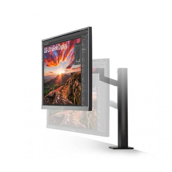 LG 32UN880K-B, 31.5" UltraFine Ergo 4K, IPS AG, DCI-P3 95%, 5ms, 350 cd/m2, 1000:1, 3840x2160, HDR 10, USB Type-C 60W, USB, HDMI, DisplayPort, AMD FreeSync, Speaker 5Wx2, LG Switch, Reader Mode, Tilt/Height/Swivel/Pivot/ Extend/Retract, Black LG 32UN880K-B, 31.5" UltraFine Ergo 4K, IPS AG, DCI-P3 95%, 5ms, 350 cd/m2, 1000:1, 3840x2160, HDR 10, USB Type-C 60W, USB, HDMI, DisplayPort, AMD FreeSync, Speaker 5Wx2, LG Switch, Reader Mode, Tilt/Height/Swivel/Pivot/ Extend/Retract, Black
