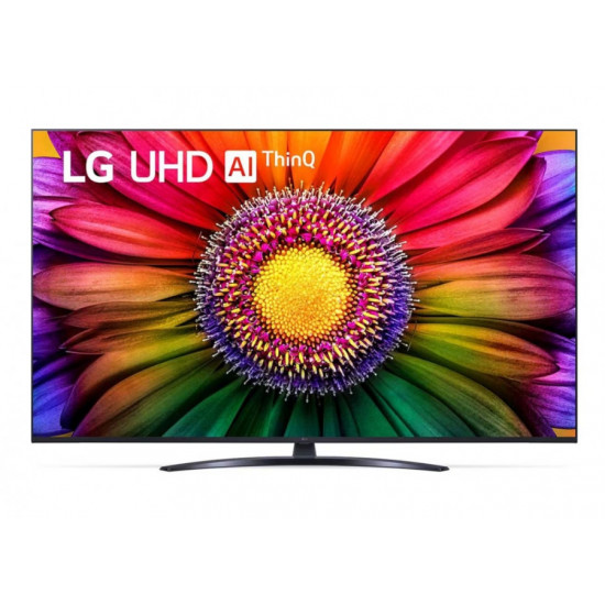 Телевизор LG 50UR81003LJ, 55" 4K UltraHD TV 4K (3840 x 2160), DVB-T2/C/S2, webOS 23 Smart TV, ThinQ AI, A5 AI 4K Gen6, WiFi, HDR10 pro, HLG, ALLM/HGiG, 4K Upscaling, AI Sound, Voice Controll, HDMI eARC,Quick Card, CI, LAN, USB, BT, Cresce Телевизор LG 50UR81003LJ, 55" 4K UltraHD TV 4K (3840 x 2160), DVB-T2/C/S2, webOS 23 Smart TV, ThinQ AI, A5 AI 4K Gen6, WiFi, HDR10 pro, HLG, ALLM/HGiG, 4K Upscaling, AI Sound, Voice Controll, HDMI eARC,Quick Card, CI, LAN, USB, BT, Cresce