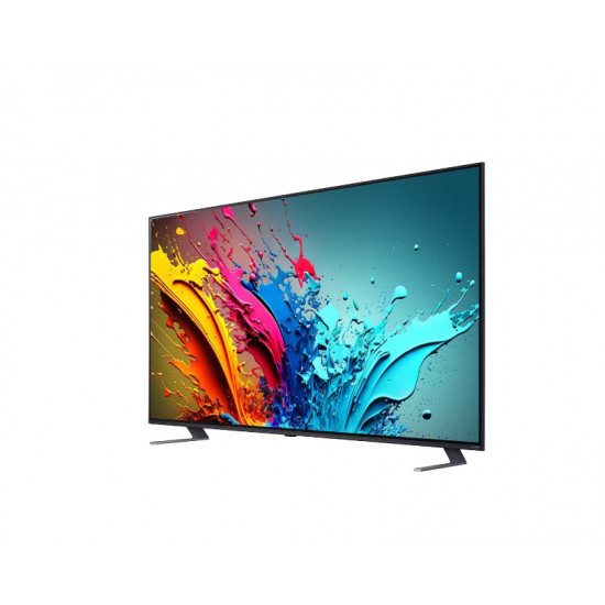 Телевизор LG 55QNED85T3C, 55" 4K QNED HDR Smart TV, 100Hz, 3840x2160, DVB-T2/C/S2, a8 AI Processor 4K, HDR 10 PRO, webOS 24 ThinQ, FreeSync Compatible, VRR, Multi View, 4K Upscaling, WiFi 5, Voice Control, Bluetooth 5.1, AirPlay 2, LAN, CI, HDMI, SPD Телевизор LG 55QNED85T3C, 55" 4K QNED HDR Smart TV, 100Hz, 3840x2160, DVB-T2/C/S2, a8 AI Processor 4K, HDR 10 PRO, webOS 24 ThinQ, FreeSync Compatible, VRR, Multi View, 4K Upscaling, WiFi 5, Voice Control, Bluetooth 5.1, AirPlay 2, LAN, CI, HDMI, SPD