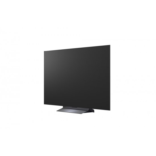 Телевизор LG OLED55C51LA, 55" UHD OLED evo, 4K (3840 x 2160), DVB-C/T2/S2, Full Cinema Screnn, Alpha 9 AI 4K Gen8, 120Hz Native (VRR 144Hz), ThinQ AI, HDR10, VRR, NVIDIA G-SYNC, AMD FreeSync, Dolby Vision, Dolby Atmos, Wi-Fi 6, Bluetooth, HDMI, USB, 