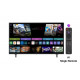 Телевизор LG 50NANO80A3B, 50" 4K HDR Smart Nano Cell TV, 3840x2160, DVB-T2/C/S2, AI Alpha 7, HDR 10 PRO, webOS 25, ThinQ AI, VRR, ALLM, HGiG, WiFi, Clear Voice, AI Upscaling, Bluetooth, Hdmi e-ARC , CI, LAN, AirPlay2, Chromecast, 2 Pole stand, Black