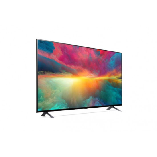 Телевизор LG 50QNED773RB, 50" 4K QNED HDR Smart TV, 3840x2160, DVB-T2/C/S2, Alpha 5 AI 4K Gen6, HDR10/HLG, webOS 23 ThinQ, 4K Upscaling, WiFi 5, Voice Controll, Bluetooth 5.0, AirPlay 2, LAN, CI, HDMI, SPDIF,USB Input, 2 pole Stand, Black