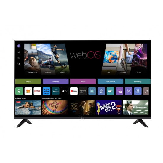 Телевизор LG 65UA73003LA, 65" 4K UltraHD TV 4K (3840x2160), DVB-T2/C/S2, webOS 25 Smart, ThinQ AI, Alpha 7 AI Processor, WiFi, HDR10 pro, HLG, ALLM/HGiG, 4K Upscaling, AI Sound pro, Multiple View, HDMI eARC, LAN, USB, Bluetooth, Google Cast, 2 Pole S