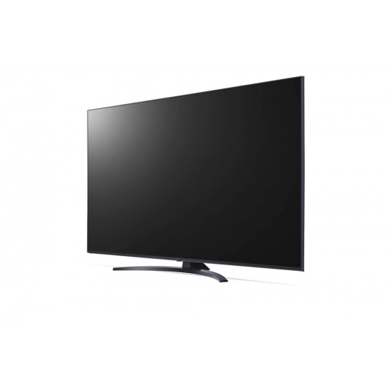 Телевизор LG 65UR81003LJ, 65" 4K UltraHD TV 4K (3840 x 2160), DVB-T2/C/S2, webOS 23 Smart TV, ThinQ AI, a5 AI Processor 4K Gen6, WiFi, HDR10 pro, HLG, ALLM/HGiG, 4K Upscaling, AI Sound, Voice Controll, AirPlay, Quick Card, HDMI eARC, CI, LAN, USB, Bl