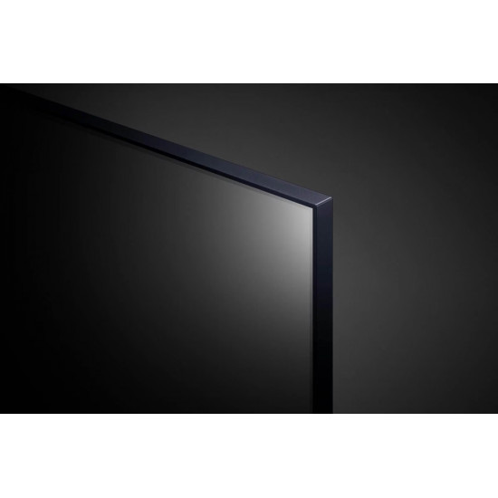 Телевизор LG 65UR81003LJ, 65" 4K UltraHD TV 4K (3840 x 2160), DVB-T2/C/S2, webOS 23 Smart TV, ThinQ AI, a5 AI Processor 4K Gen6, WiFi, HDR10 pro, HLG, ALLM/HGiG, 4K Upscaling, AI Sound, Voice Controll, AirPlay, Quick Card, HDMI eARC, CI, LAN, USB, Bl
