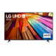 Телевизор LG 65UT80003LA, 65" 4K UltraHD TV 4K (3840 x 2160), DVB-T2/C/S2, webOS 24 Smart TV, ThinQ AI, Alpha 5 AI 4K Gen7, WiFi, HDR10 pro, HLG, ALLM/HGiG, AI Upscaling, AI Sound(Virtual 9.1.2 Up-mix), AirPlay, Quick Card, HDMI eARC, CI, LAN, USB, B Телевизор LG 65UT80003LA, 65" 4K UltraHD TV 4K (3840 x 2160), DVB-T2/C/S2, webOS 24 Smart TV, ThinQ AI, Alpha 5 AI 4K Gen7, WiFi, HDR10 pro, HLG, ALLM/HGiG, AI Upscaling, AI Sound(Virtual 9.1.2 Up-mix), AirPlay, Quick Card, HDMI eARC, CI, LAN, USB, B
