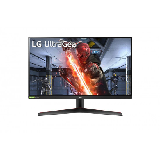 LG 27GN60R-B, UltraGear, 27" IPS, AG, 1ms GtG, 144Hz, 1000:1, 350cd/m2, Full HD 1920x1080, NVIDIA G-SYNC, Radeon FreeSync, HDR 10, sRGB 99%, HDMI, DisplayPort, Reader Mode, Headphone out, Tilt, Black