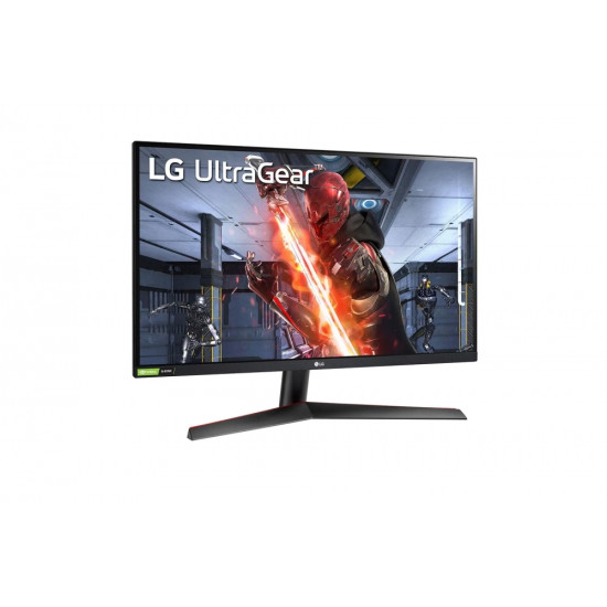 LG 27GN60R-B, UltraGear, 27" IPS, AG, 1ms GtG, 144Hz, 1000:1, 350cd/m2, Full HD 1920x1080, NVIDIA G-SYNC, Radeon FreeSync, HDR 10, sRGB 99%, HDMI, DisplayPort, Reader Mode, Headphone out, Tilt, Black