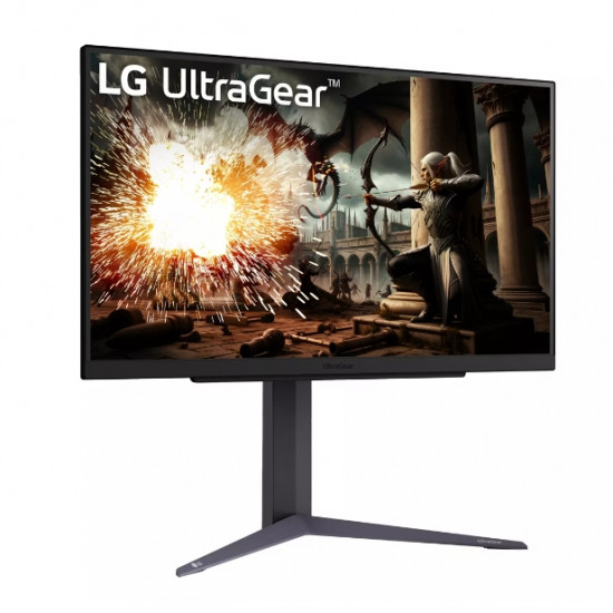 LG 27GS75Q-B, UltraGear 27" IPS, AG, 1ms GtG, 180 Hz (up to 200 Hz), 1000:1, 300cd/m2, QHD 2560x1440, HDR 10, sRGB 99%, AMD FreeSync, G-SYNC Compatible, HDMI, DisplayPort, Headphone Out, Reader mode, Black Stabilizer, Tilt, Height Adjustable, Pivot LG 27GS75Q-B, UltraGear 27" IPS, AG, 1ms GtG, 180 Hz (up to 200 Hz), 1000:1, 300cd/m2, QHD 2560x1440, HDR 10, sRGB 99%, AMD FreeSync, G-SYNC Compatible, HDMI, DisplayPort, Headphone Out, Reader mode, Black Stabilizer, Tilt, Height Adjustable, Pivot