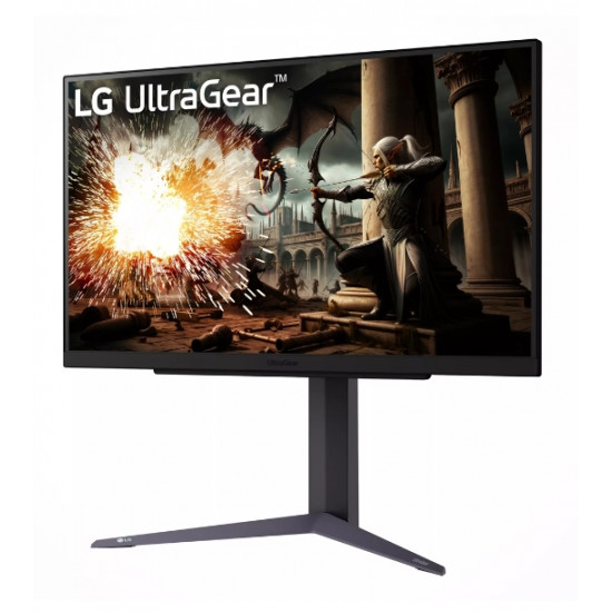 LG 27GS75Q-B, UltraGear 27" IPS, AG, 1ms GtG, 180 Hz (up to 200 Hz), 1000:1, 300cd/m2, QHD 2560x1440, HDR 10, sRGB 99%, AMD FreeSync, G-SYNC Compatible, HDMI, DisplayPort, Headphone Out, Reader mode, Black Stabilizer, Tilt, Height Adjustable, Pivot LG 27GS75Q-B, UltraGear 27" IPS, AG, 1ms GtG, 180 Hz (up to 200 Hz), 1000:1, 300cd/m2, QHD 2560x1440, HDR 10, sRGB 99%, AMD FreeSync, G-SYNC Compatible, HDMI, DisplayPort, Headphone Out, Reader mode, Black Stabilizer, Tilt, Height Adjustable, Pivot