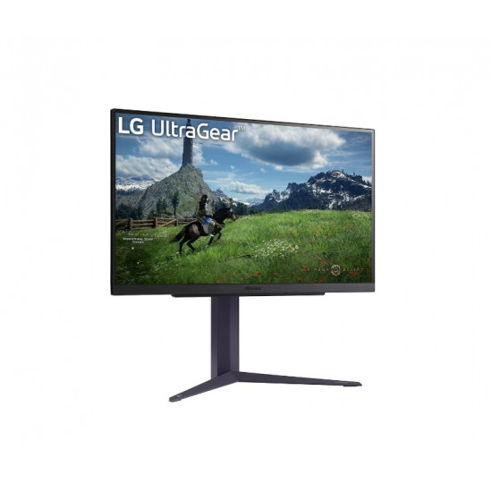 LG 27GS85Q-B, 27", UltraGear™ QHD Nano IPS, 1ms, AG, QHD (2560x1440), 200Hz, HDR 400, 1000:1, 400cd/m2, DCI-P3 98%, USB3.0 (1up/2down), AMD Free-sync, NVIDIA G-Sync, HDMI, DisplayPort, Height adjustment, Tilt, Pivot, Headphone Out, Black