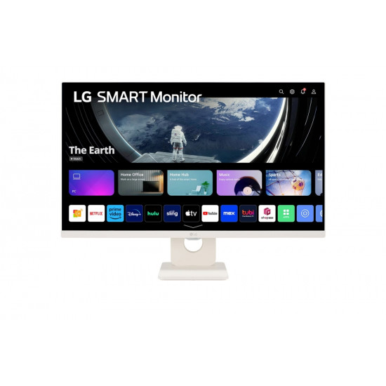 LG 27SR50F-W, 27" IPS Smart webOS23, Anti-Glare, 5ms, 1000:1, 250cd/m, FHD 1920x1080, HDR 10, HDMI, USB, Wi-Fi B/in, Reader Mode, Speakers 5W x 2, Tilt, Black LG 27SR50F-W, 27" IPS Smart webOS23, Anti-Glare, 5ms, 1000:1, 250cd/m, FHD 1920x1080, HDR 10, HDMI, USB, Wi-Fi B/in, Reader Mode, Speakers 5W x 2, Tilt, Black