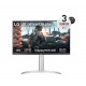 LG 27UP650P-W, 27" UHD 4K IPS AG, DCI-P3 95%, Cinema Screen, 5ms, 1200:1, Mega DFC, 400 cd/m2, 3840x2160, AMD FreeSync, HDR 10, VESA Display HDR 400, HDMI, DisplayPort, FreeSync, Headphone out, Height Adjustable,Pivot Tilt, Reader Mode, Black LG 27UP650P-W, 27" UHD 4K IPS AG, DCI-P3 95%, Cinema Screen, 5ms, 1200:1, Mega DFC, 400 cd/m2, 3840x2160, AMD FreeSync, HDR 10, VESA Display HDR 400, HDMI, DisplayPort, FreeSync, Headphone out, Height Adjustable,Pivot Tilt, Reader Mode, Black
