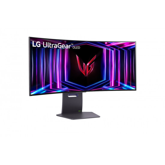 LG 34GS95QE-B, 33.9", OLED UltraGear 21:9 Curved, IPS 0.03 ms, WQHD 4K (3440x1440), 240Hz, HDR 10, 1500000:1, 1300 cd/m2, DCI-P3 98.5%, USB 3.0, VRR, Free-sync, G-Sync, HDMI, DisplayPort, PBP,PIP, Height Adjustable, Pivot, Tilt, Headphone Out, Black LG 34GS95QE-B, 33.9", OLED UltraGear 21:9 Curved, IPS 0.03 ms, WQHD 4K (3440x1440), 240Hz, HDR 10, 1500000:1, 1300 cd/m2, DCI-P3 98.5%, USB 3.0, VRR, Free-sync, G-Sync, HDMI, DisplayPort, PBP,PIP, Height Adjustable, Pivot, Tilt, Headphone Out, Black
