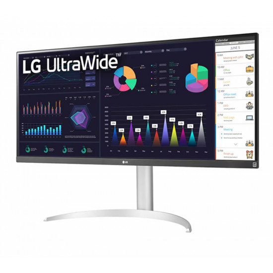 LG 34WQ650-W, 34" UltraWide AG, IPS Panel, 5ms, 1ms MBR, 1000:1, 400 cd/m2, 21:9, 2560x1080, HDR 400, sRGB over 99% , Radeon FreeSync, 75Hz, HDMI, DisplayPort, USB Type-C, Tilt, Height Adjustable, Reader Mode, Headphone Out, Black LG 34WQ650-W, 34" UltraWide AG, IPS Panel, 5ms, 1ms MBR, 1000:1, 400 cd/m2, 21:9, 2560x1080, HDR 400, sRGB over 99% , Radeon FreeSync, 75Hz, HDMI, DisplayPort, USB Type-C, Tilt, Height Adjustable, Reader Mode, Headphone Out, Black