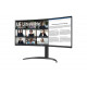 LG 34WR55QK-B 34" UltraWide AG , Curved 21:9 VA Panel, 5ms, 3000:1, 300 cd/m2, WQHD 3440x1440, HDR10, sRGB 99% , USB type-C 65W , 100Hz, HDMI, DisplayPort, PBP, Height Adjustable, Tilt, Reader Mode, Headphone Out, Black LG 34WR55QK-B 34" UltraWide AG , Curved 21:9 VA Panel, 5ms, 3000:1, 300 cd/m2, WQHD 3440x1440, HDR10, sRGB 99% , USB type-C 65W , 100Hz, HDMI, DisplayPort, PBP, Height Adjustable, Tilt, Reader Mode, Headphone Out, Black