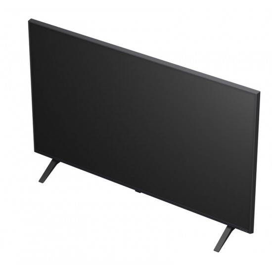 Телевизор LG 43NANO80A3B, 43" 4K HDR Smart Nano Cell TV, 3840x2160, DVB-T2/C/S2, AI Alpha 7, HDR 10 PRO, webOS 25, ThinQ AI, VRR, ALLM, HGiG, WiFi, Clear Voice, AI Upscaling, Bluetooth, Hdmi e-ARC , CI, LAN, AirPlay2, Chromecast, 2 Pole stand, Black