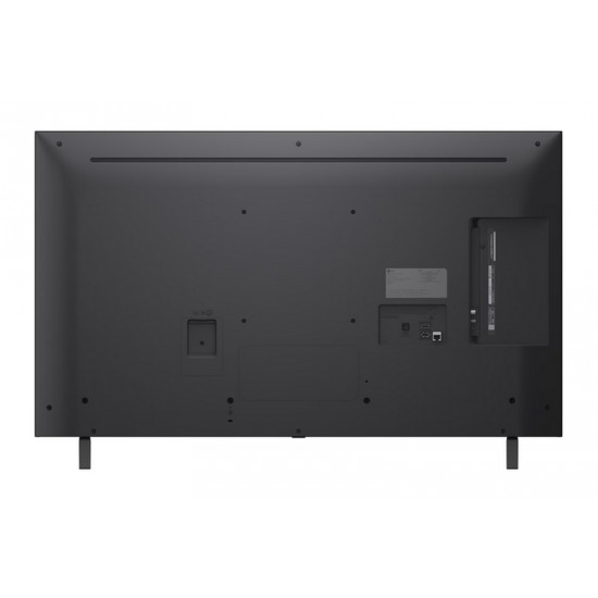 Телевизор LG 43NANO80A3B, 43" 4K HDR Smart Nano Cell TV, 3840x2160, DVB-T2/C/S2, AI Alpha 7, HDR 10 PRO, webOS 25, ThinQ AI, VRR, ALLM, HGiG, WiFi, Clear Voice, AI Upscaling, Bluetooth, Hdmi e-ARC , CI, LAN, AirPlay2, Chromecast, 2 Pole stand, Black