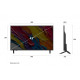 Телевизор LG 43QNED82A3B, 43" 4K QNED HDR Smart TV, 3840x2160, DVB-T2/C/S2, Alpha 7 AI Processor, HDR10 / HLG, webOS 25 ThinQ, VRR / ALLM / HGiG, 4K Upscaling, WiFi 5, Voice Controll, Bluetooth 5, AirPlay 2, LAN, CI, HDMI, SPDIF, Google Cast, 2 pole 