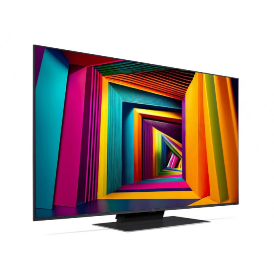Телевизор LG 43UR91003LA, 43" 4K UltraHD TV 4K (3840 x 2160), DVB-T2/C/S2, webOS 23 Smart TV, ThinQ AI, a5 AI Processor 4K, WiFi, HDR10 pro, HLG, ALLM/HGiG, 4K Upscaling, AI Sound Pro, Voice Controll, Local Dimming, AirPlay, HDMI eARC, Quick Card, CI Телевизор LG 43UR91003LA, 43" 4K UltraHD TV 4K (3840 x 2160), DVB-T2/C/S2, webOS 23 Smart TV, ThinQ AI, a5 AI Processor 4K, WiFi, HDR10 pro, HLG, ALLM/HGiG, 4K Upscaling, AI Sound Pro, Voice Controll, Local Dimming, AirPlay, HDMI eARC, Quick Card, CI