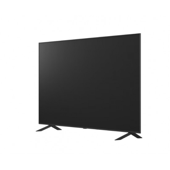 Телевизор LG 75QNED80A3A, 75" 4K QNED HDR Smart TV, 3840x2160, DVB-T2/C/S2, Alpha 7 AI Processor, HDR10 / HLG, webOS 25 ThinQ, VRR / ALLM / HGiG, 4K Upscaling, WiFi 5, Voice Controll, Bluetooth 5.1, AirPlay 2, LAN, CI, HDMI, SPDIF, Google Cast, 2 pol