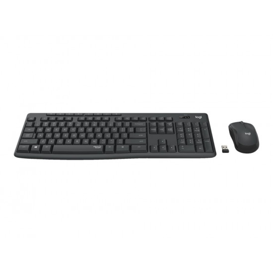 Клавиатура Logitech MK295 Silent Wireless Combo - GRAPHITE - US INTL - 2.4GHZ - INTNL