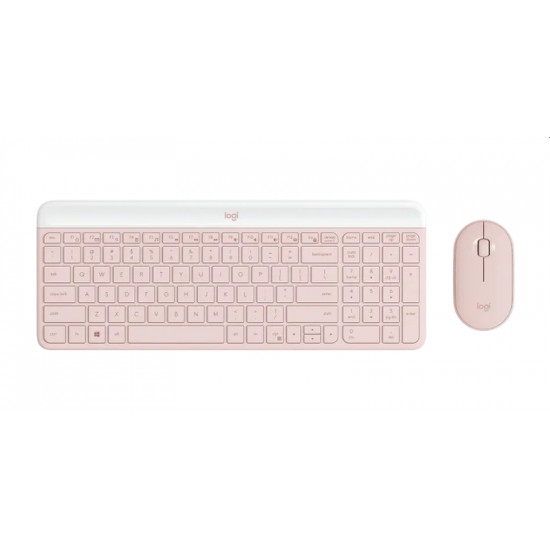 Клавиатура Logitech MK470 Slim Combo   - ROSE - US INT'L - INTNL-973