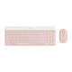 Клавиатура Logitech MK470 Slim Combo   - ROSE - US INT'L - INTNL-973
