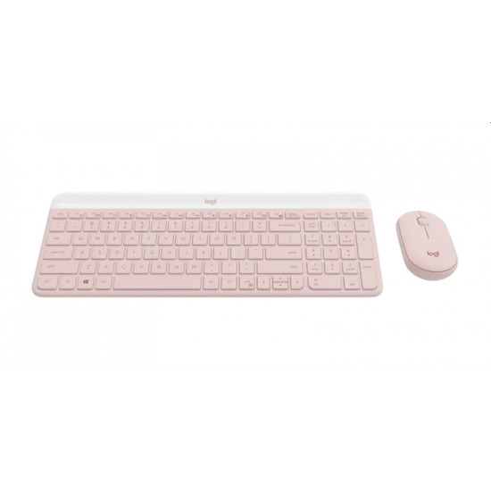 Клавиатура Logitech MK470 Slim Combo   - ROSE - US INT'L - INTNL-973