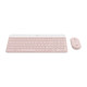 Клавиатура Logitech MK470 Slim Combo   - ROSE - US INT'L - INTNL-973