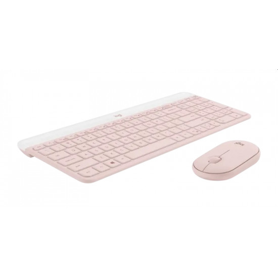 Клавиатура Logitech MK470 Slim Combo   - ROSE - US INT'L - INTNL-973