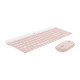 Клавиатура Logitech MK470 Slim Combo   - ROSE - US INT'L - INTNL-973
