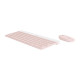 Клавиатура Logitech MK470 Slim Combo   - ROSE - US INT'L - INTNL-973