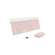 Клавиатура Logitech MK470 Slim Combo   - ROSE - US INT'L - INTNL-973