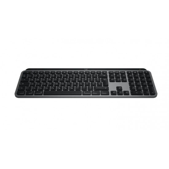 Клавиатура Logitech MX Keys S for Mac - SPACE GREY - US INT'L - EMEA28-935 Клавиатура Logitech MX Keys S for Mac - SPACE GREY - US INT'L - EMEA28-935