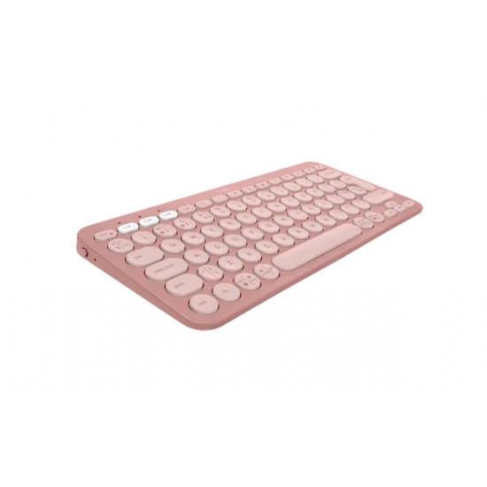 Клавиатура Logitech Pebble Keys 2 K380s - TONAL ROSE - US INT'L - BT - N/A - INTNL-973 - UNIVERSAL Клавиатура Logitech Pebble Keys 2 K380s - TONAL ROSE - US INT'L - BT - N/A - INTNL-973 - UNIVERSAL