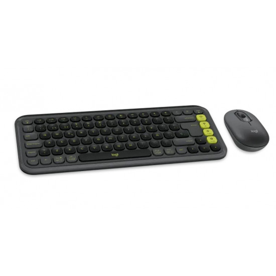 Клавиатура Logitech Pop Icon Combo - Graphite - US INT'L - BT - N/A - INTNL-973 Клавиатура Logitech Pop Icon Combo - Graphite - US INT'L - BT - N/A - INTNL-973