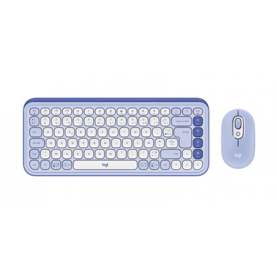 Клавиатура Logitech Pop Icon Combo - Lilac - US INT'L - INTNL-973