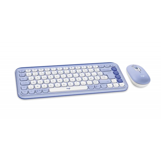 Клавиатура Logitech Pop Icon Combo - Lilac - US INT'L - INTNL-973
