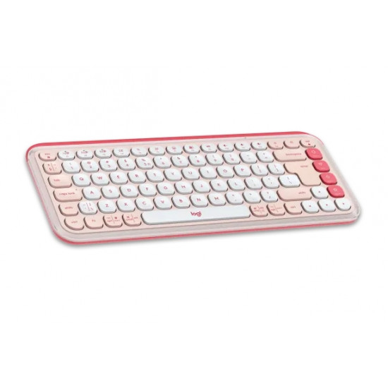 Клавиатура Logitech Pop Icon Combo - Rose - US INT'L - BT - N/A - INTNL-973