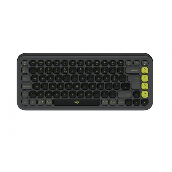 Клавиатура Logitech Pop Icon Keys - Grahite - US INT'L - BT - N/A - INTNL-973 Клавиатура Logitech Pop Icon Keys - Grahite - US INT'L - BT - N/A - INTNL-973