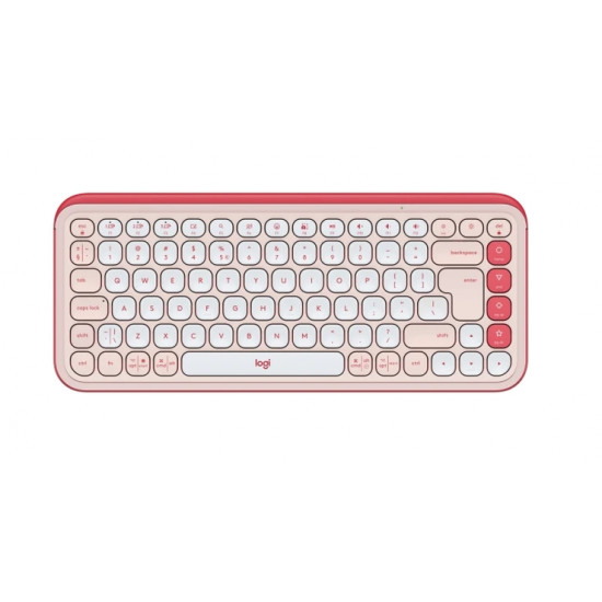 Клавиатура Logitech Pop Icon Keys - Rose - US INT'L - BT - N/A - INTNL-973 Клавиатура Logitech Pop Icon Keys - Rose - US INT'L - BT - N/A - INTNL-973