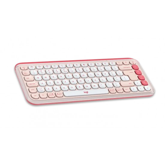 Клавиатура Logitech Pop Icon Keys - Rose - US INT'L - BT - N/A - INTNL-973 Клавиатура Logitech Pop Icon Keys - Rose - US INT'L - BT - N/A - INTNL-973