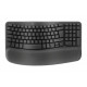 Клавиатура Logitech Wave Keys wireless ergonomic keyboard - GRAPHITE - US INT`L - 2.4GHZ/BT - N/A - INTNL-973 - UNIVERSAL Клавиатура Logitech Wave Keys wireless ergonomic keyboard - GRAPHITE - US INT`L - 2.4GHZ/BT - N/A - INTNL-973 - UNIVERSAL